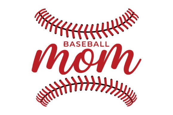 Baseball Mom Stitch Script Red SVG: A Designer's Field Guide