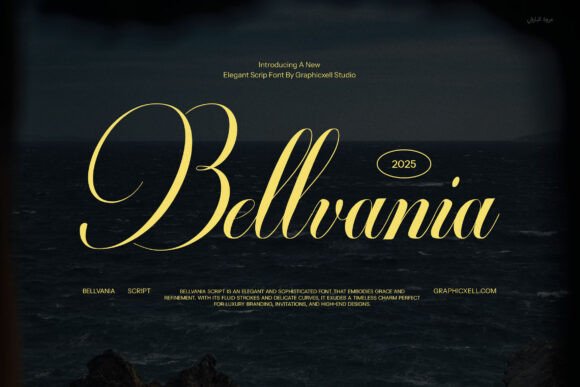 Bellvania: A Modern Calligraphy Script for Timeless Elegance