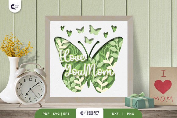 Celebrate Mom with a Beautiful 3D Shadow Box SVG