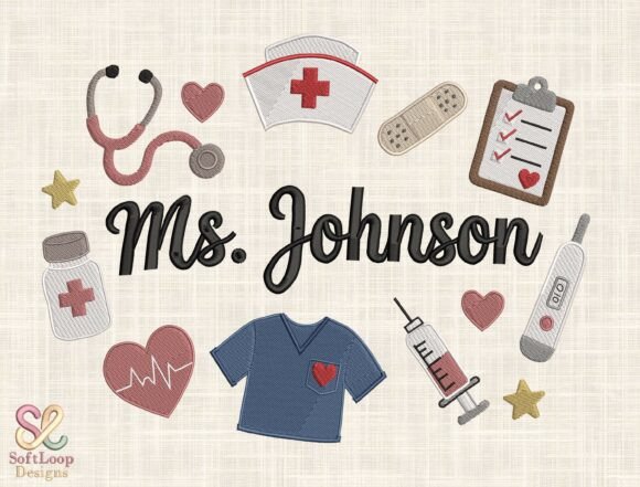 Custom Nurse Appreciation Embroidery: A Heartfelt Design Touch