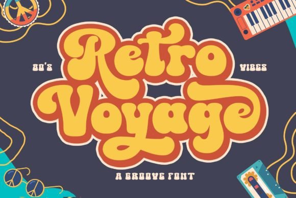 Retro Voyage: A Designer's Guide to This Groovy Script Font