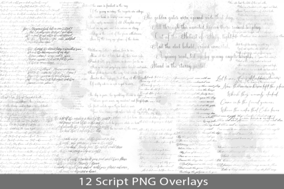 Unleashing Creativity with Poetry Script PNG Overlays