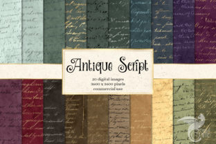 Unlocking Creative Potential with Antique Script Digital Paper