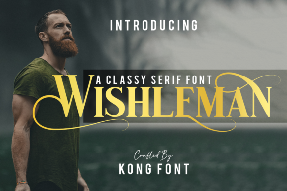 Wishleman: A Modern Serif for Creative Projects
